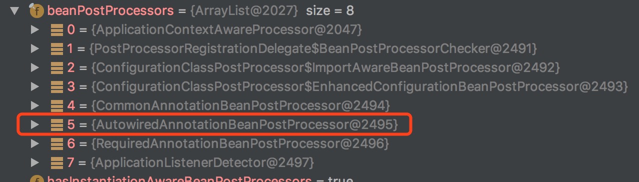 注册BeanPostProcessor